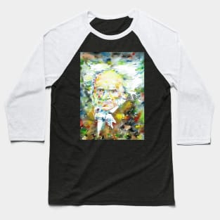 ARTHUR SCHOPENHAUER - watercolor portrait.1 Baseball T-Shirt